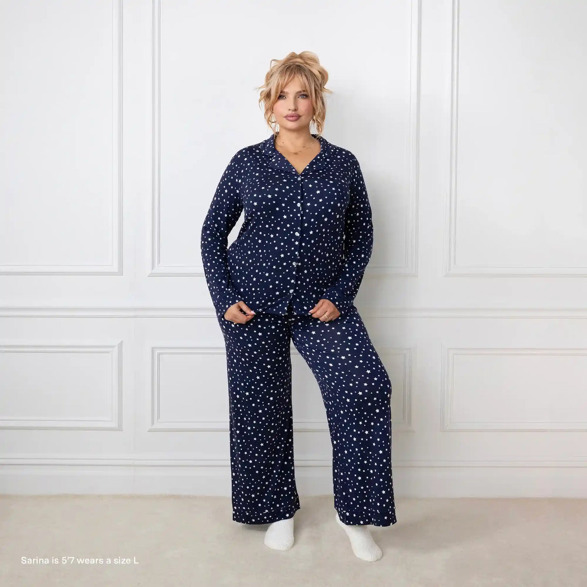 Midnight Stars Pajama Set