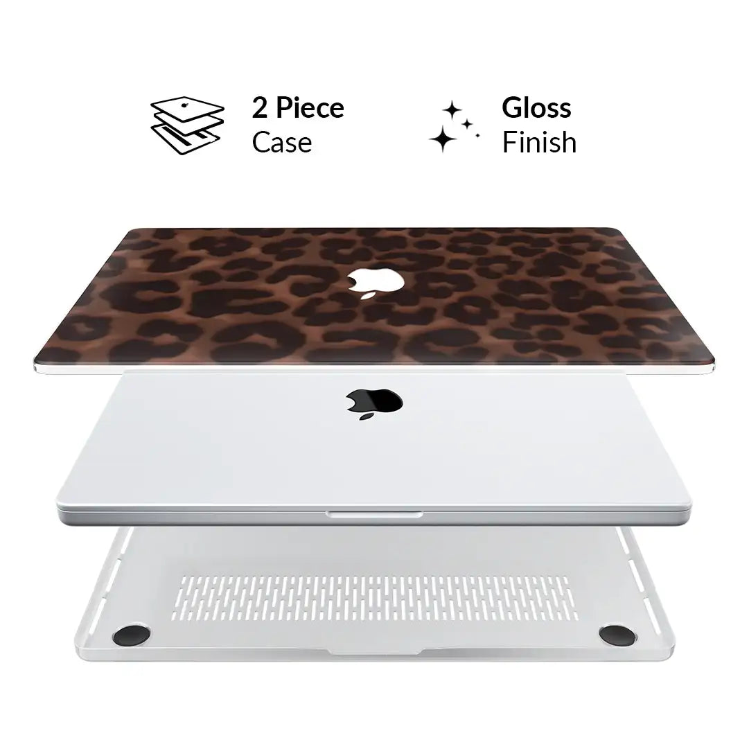 It Girl Leopard MacBook Case