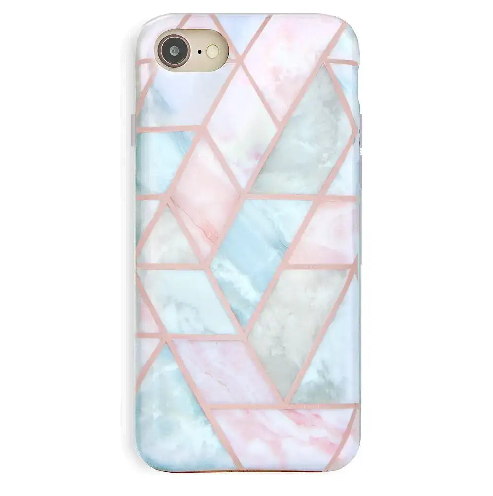 Geometric Marble iPhone Case