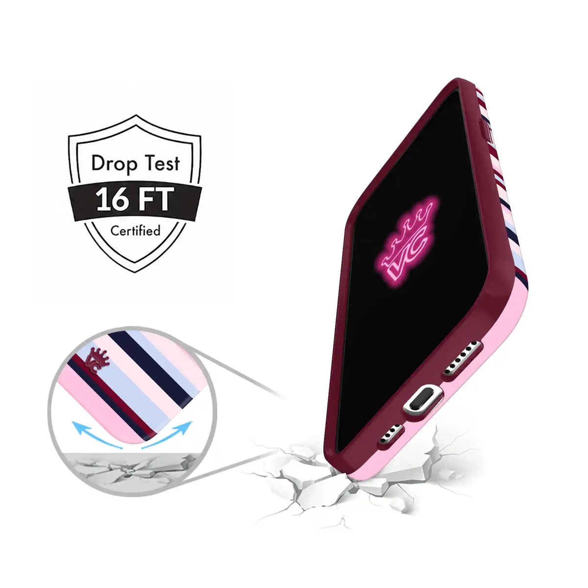 SoHo Stripes iPhone Case