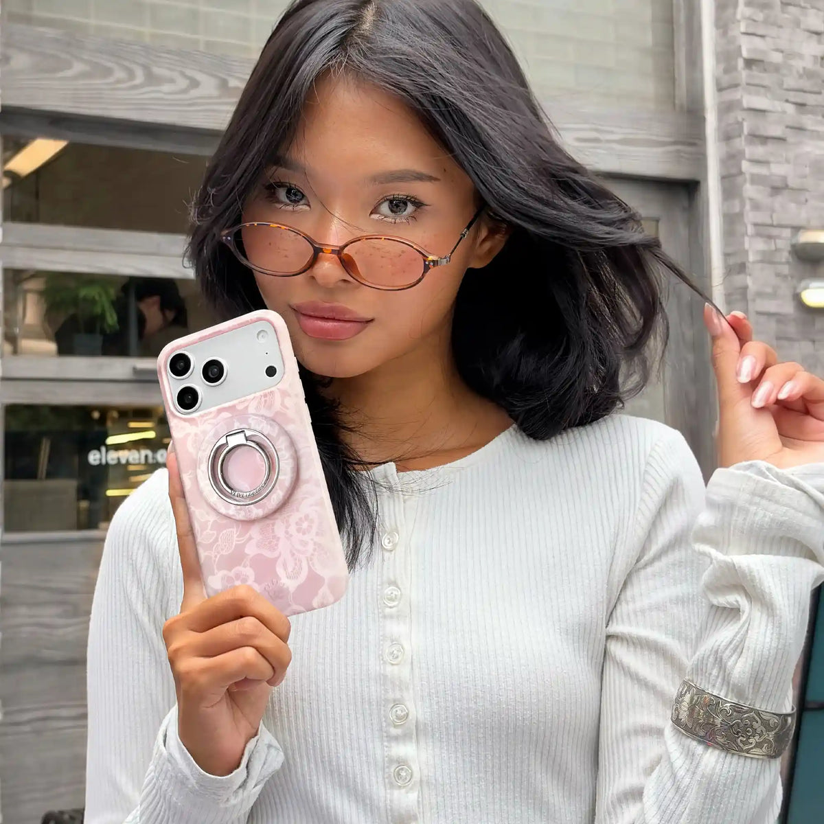 Undress Me Lace MagSafe Grip Ring