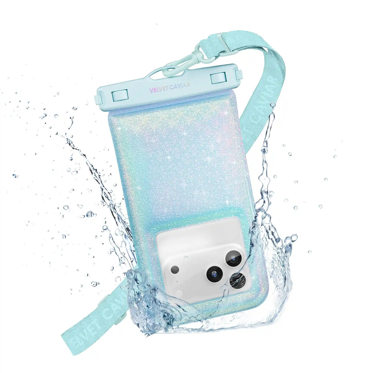 Mermaid Glitter Waterproof Floating Phone Pouch