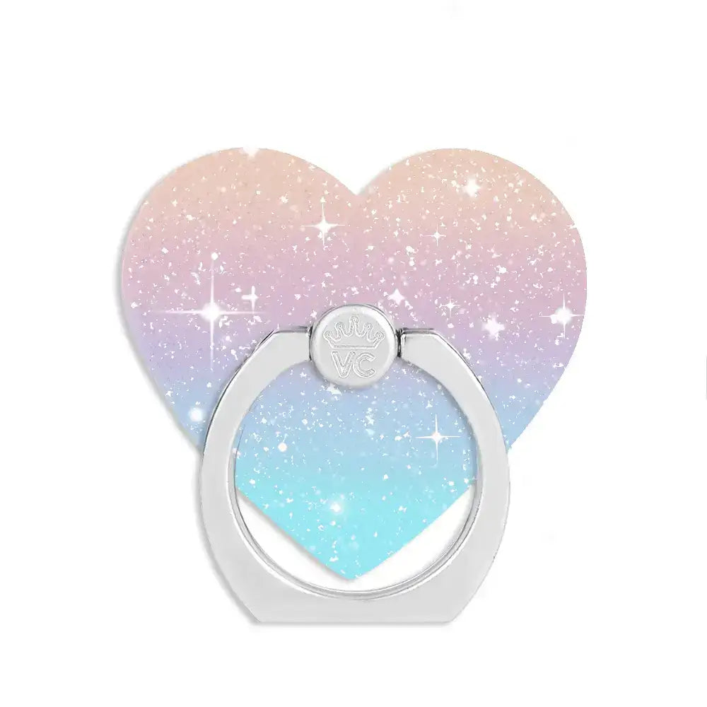 Ombre Stardust Glitter Phone Ring