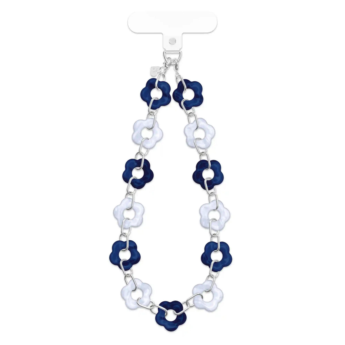 Midnight Blossom Chain Phone Charm